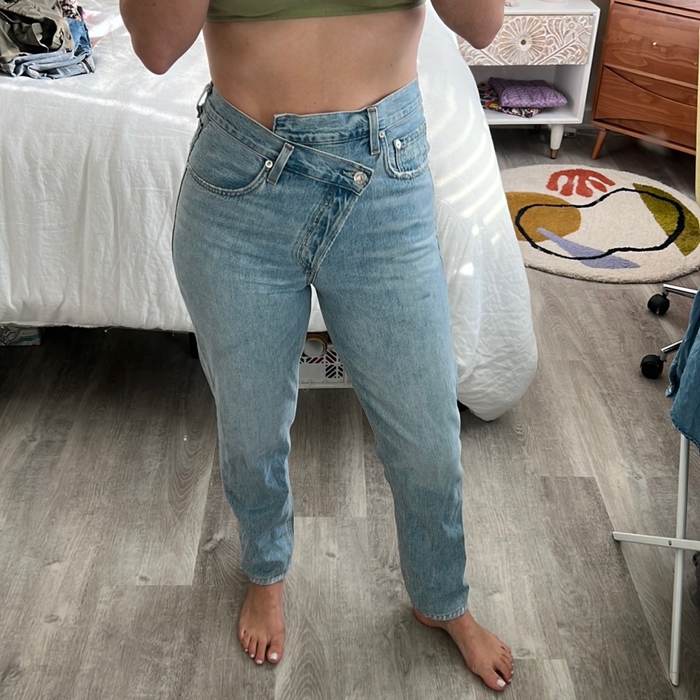 Agolde Cross Cross Jeans